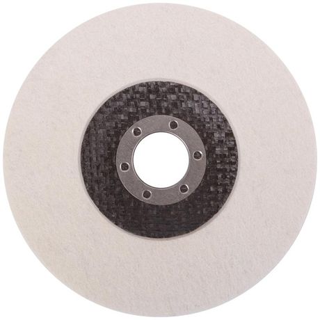 Круг полировальный войлочный для УШМ, сплошной 125 мм - 39869 РОС