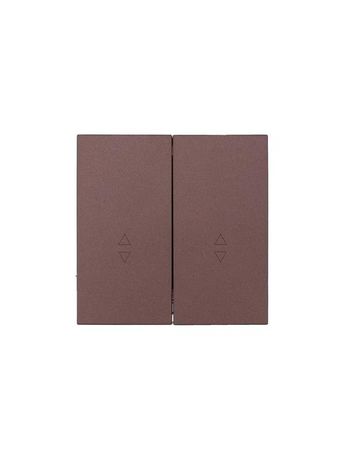 Выключатель проходной 2-кл. СП ZIMA IP20 10А безвинт. зажим шоколад LEZARD 704-7388-106QC