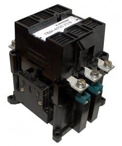 Пускатель электромагнитный ПМА-4102 УХЛ4 В, 380В, 2з+2р, 63А, нереверсивный, без реле, IP00 - ET001713 Электротехник