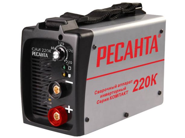 Сварочный аппарат инверторный САИ220К(компакт) | 65/37 РЕСАНТА Huter