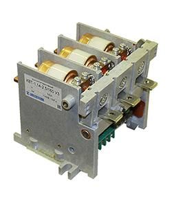 Контактор вакуумный КВТ-1,14-2,5/160-3 У3, трёхполюсный, 110В, 2з+1р, нереверсивный, без реле, IP00. (ЭТ) - ET557375 Электротехник
