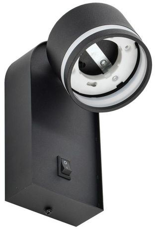 Светильник 4035 накладной настенный под лампу GX53 черный LIGHTING - LT-UBB0-4035-GX53-1-K02 IEK