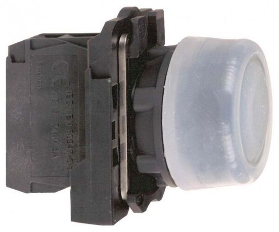 Кнопка черная прозрачная с силиконовым колпачком - XB5AP21 Schneider Electric