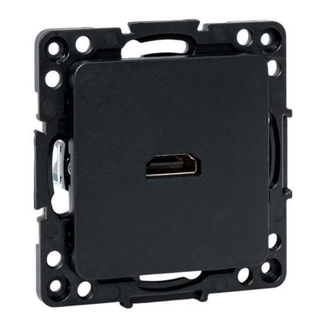 Стокгольм Механизм розетки HDMI черный | EZA00-327-10 EKF