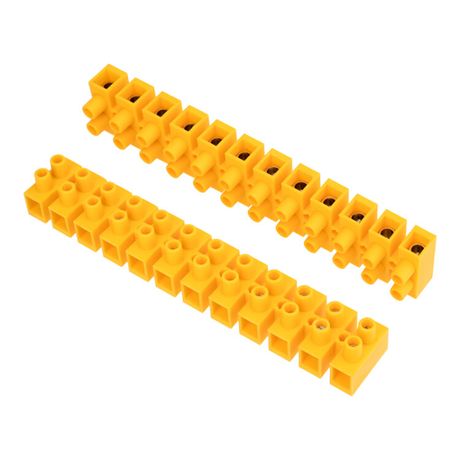 Клеммная винтовая колодка KВ-40 25-40, ток 100 A, полиэтилен желтый (10 шт./уп.) | 07-5040-3 REXANT MEET