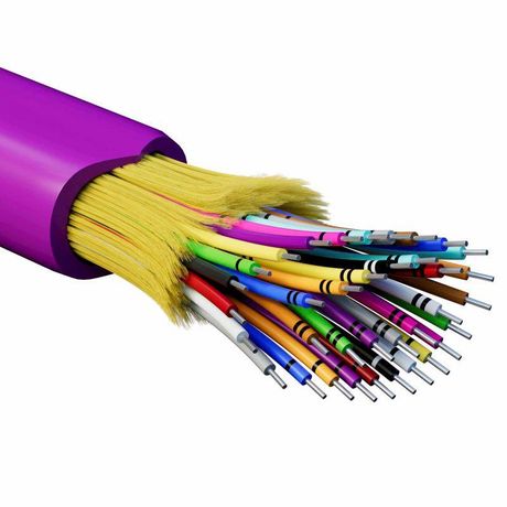 Кабель волоконно-оптический распределительный арамидные упрочняющие нити для внутренней прокладки нг(А)-HF 36 ОВ категорияOM4 (G.651.1) плотный буфер 0.4кН барабан 2000м DKC RNDT4C36MG01 ДКС