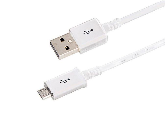 Кабель USB microUSB длинный штекер 1м бел. Rexant 18-4269-20 MEET