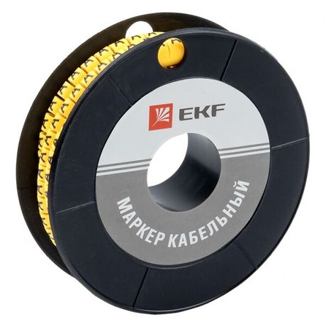 Маркер кабельный 2.5кв.мм A (1000ед) (ЕС-1) - plc-KM-2.5-A EKF
