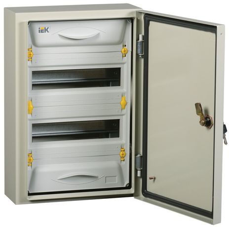 Корпус металлический ЩРн-24з-1 У2 IP54 (ВхШхГ) 454х310х135мм PRO | MKM16-N-24-54-ZU IEK