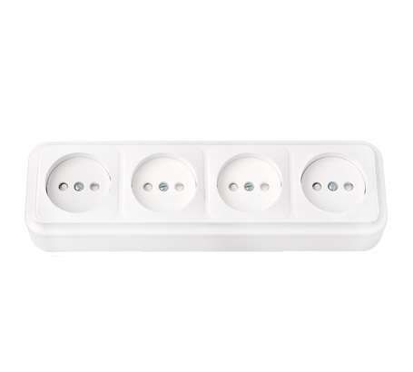 Беларусь Розетка 4 поста наружная РА16-277 - Bylectrica PА16-277