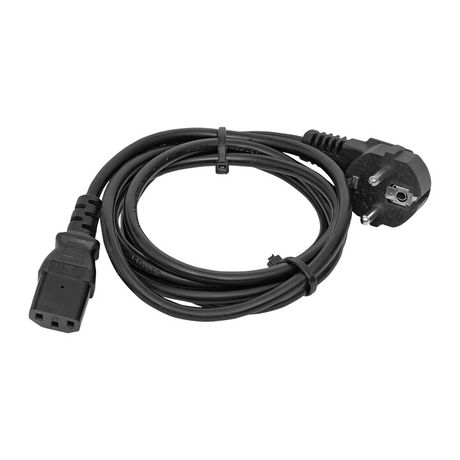 Кабель питания TERACOM для PDU IEC 60320 C13 - CEE 7/7 (Schuko) сечение 3x1.5мм2 250В 10A длина 2.0 метра TRC-PCA-C13-SH-2M EKF