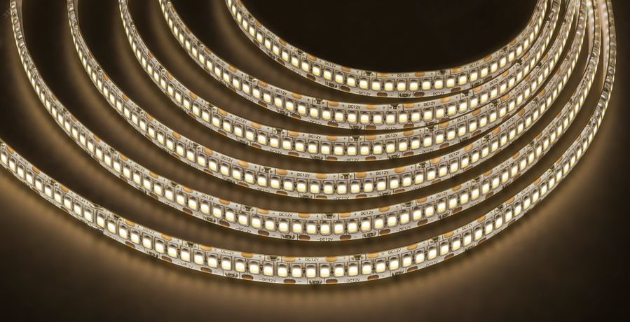 Лента светодиодная 24Вт/м 12В 3000К IP65 240LED/м NLS-2835 5м - 22884 Navigator 14462
