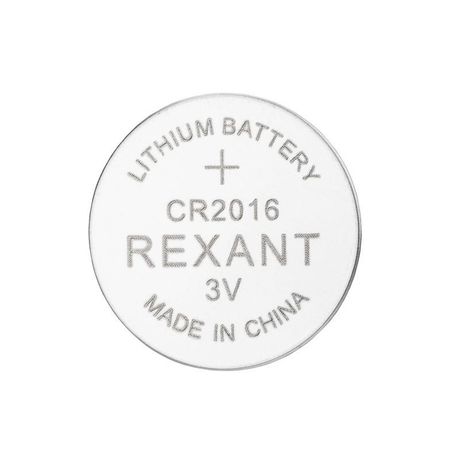 Элемент питания литиевый CR2016 3В (блист.5шт) Rexant 39-1106 MEET