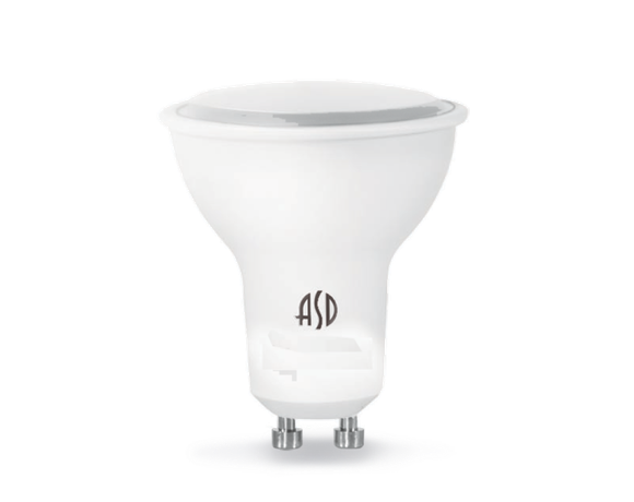 Лампа светодиодная LED-JCDRC-standard 5.5Вт 4000К бел. GU10 495лм 160-260В ASD 4690612002309