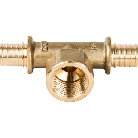 ВР 25xR 3/4 для труб из сшитого полиэтилена аксиальный - SFA-0028-002534 Тройник-переходник STOUT RG008Q0EO2RPTQ