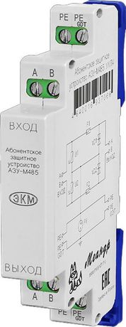 Устройство защиты абонентских линий АЗУ-М485 УХЛ2 (спец.) Меандр A8302-16937073