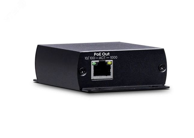 Удлинитель PoE 2хRJ45 10/100/1000 Мб/с, до 300м, 18.96 Вт, от -40 70С - 00-00014284 SC&T IP04R SC&T арт. 14284