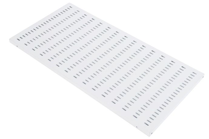 Полка усиленная для аккумуляторов, грузоподъемностью 200 кг, глубина 750 мм, цвет черный | СВ-75АК-9005 ЦМО