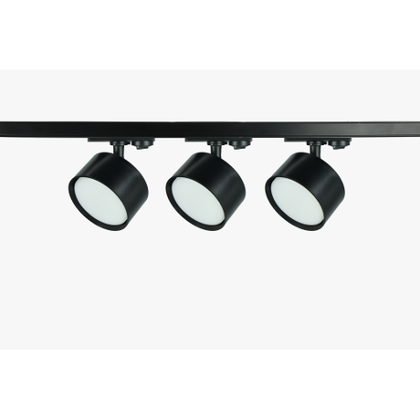 Светильник трековый однофазный набор из 3х шт. под лампу GX53, шинопровод 80 см. Черный TR71-SET3-GX53-BK - Б0063931 ЭРА