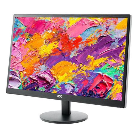 Монитор LCD 215дюйм (16:9) 1920х1080 TN nonGLARE 200cd/кв.м H90град/V65град 20М:1 5ms VGA Tilt 3Y Black e2270Swn AOC