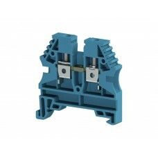 Клеммник на DIN-рейку 4мм.кв. (синий) AVK4(RP)0.0.0.3.04131RP | 304131RP Klemsan