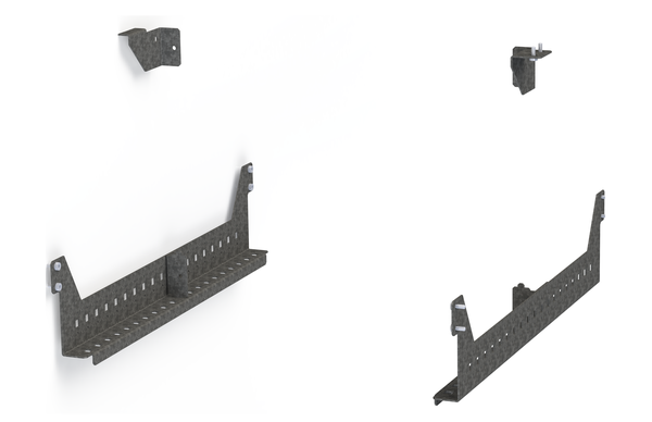 Комплект для установки монтажной платы в каркас глубиной 400 EKF AleSta | AleSta-AMPF400