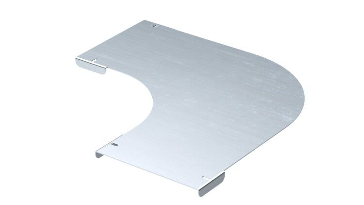 Крышка на угол горизонтальный 90 градусов 600, 1,5 мм, горячий цинк, в комплекте с крепежными элементами необходимыми для монтажа | SKDM600KHDZ DKC ДКС