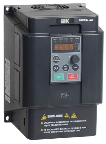 Преобразователь частоты CONTROL-L620 380В, 3Ф 4-5,5 kW | CNT-L620D33V004-055TE IEK