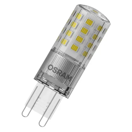 Лампа светодиодная LED Star 470лм 4Вт 2700К тепл. бел. G9 PIN угол пучка 320град. 220-240В диммир. (замена 40Вт) прозр. пластик OSRAM 4058075432246