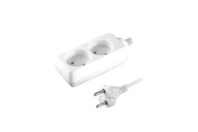 Удлинитель 2х1.5м без заземл. 10А IP20 S 2х1.5 2.2кВт Volsten 9296