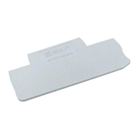 Заглушка для пружинная двухуровневая 4 Push-in серая| EP-PIT-4-double | EKF