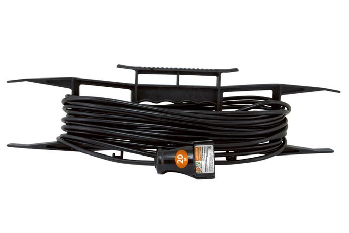 Вт с/з 20м штепс гнездо | SQ1307-0312 TDM Удлинитель-шнур на рамке силовой народный ПВС 2200