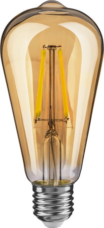 Лампа светодиодная 61 485 NLL-F-ST64-4-230-2.5K-E27 4Вт грушевидная прозрачная 2500К тепл. бел. E27 400лм 176-264В Navigator 61485 20714