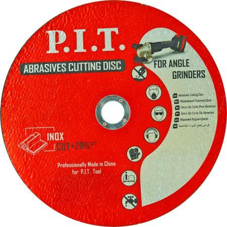 Диск отрезной по металлу 180x22,2x2,5 мм 10 шт в уп. - ACTW01-1803 PIT