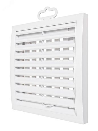 Решетка вентиляционная регулируемая, из ABS пластика 150х150 - 1515РРП ЭРА 10494