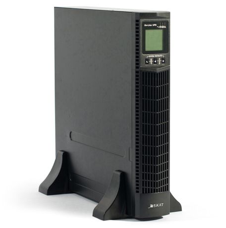 Источник бесперебойного питания Online SKAT-UPS 1000 ВА/900 Вт без АКБ Tower/ Rack CEE 7/4, клеммы - 462 Бастион