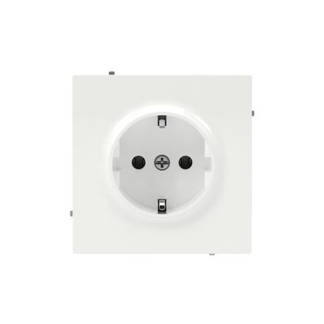 Розетка силовая KANT 2P+E без шторки бел. магнолия DKC 7000033 ДКС DKC арт. 7000033