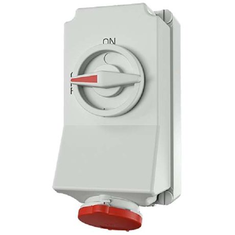 Розетка настенная механическая блокировка DUO 16А 3Р+E IP44 - 5100A Mennekes