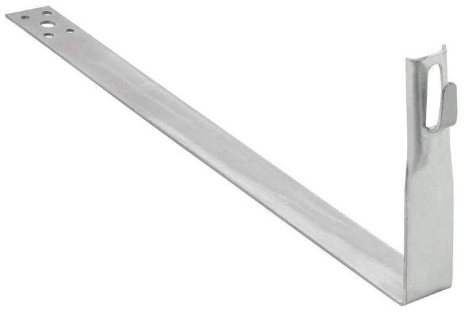 Держатель проводника круглого 6-8мм черепичная кровля L=430мм алюм. IEK - ZDP80-30-5-68-430