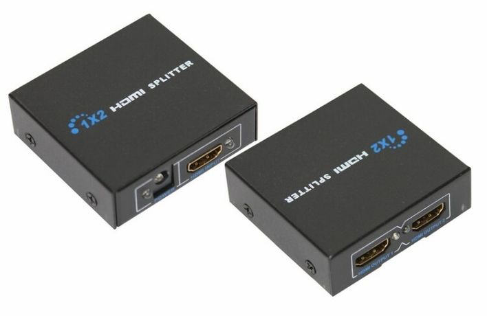 Делитель гнездо HDMI на 2 гнезда HDMI, металл | 17-6901 REXANT MEET