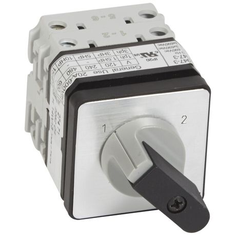 Переключатель кулачковый 2 напр. 2п 25А PR21 Leg 027471 Legrand