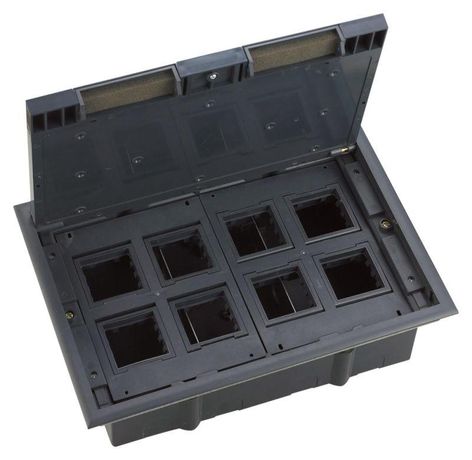 Люк MultiDesk MDK10 на 16мод. IP40 с монтажной коробкой для фальшпола SE MDK10116 APC