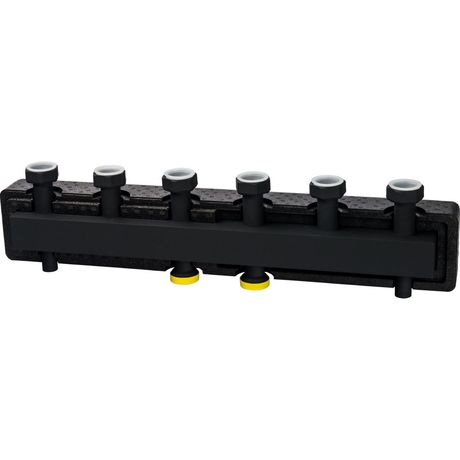 Коллектор распределительный стальной 3 отопительных контуратеплоизоляция DN25 - SDG-0016-004003 STOUT RG008Q0C98P13V