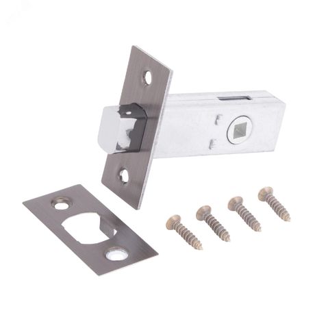 Задвижка универсальная врезная без ручек для установки на деревянные межкомнатные двери, АЛЛЮР АРТ LB45-6 MAB бронза матовая - 11236 ПТК