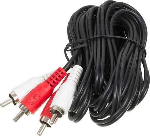 Кабель соединительный аудио 2хRCA (m)/2хRCA (m) 3м. черн. (BAAC024-3) BURO 817198