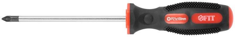 Отвертка Универсал , CrV сталь, прорезиненная ручка, Профи 5 х 100 мм РZ1 - 55152 РОС