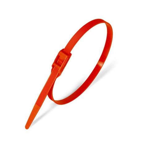 Стяжка нейлоновая КСГ 8х400 (красн) (100шт) - 74247 КВТ