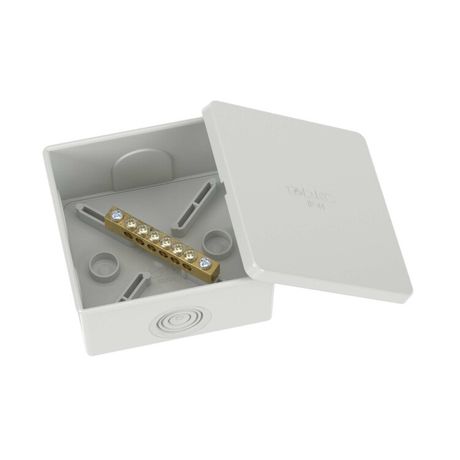 Коробка уравнивания потенциалов, 6 зажимов, вводов д.20мм, 80х80х40мм, IP44 | NE3106 DKC ДКС