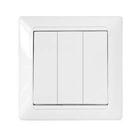 Выключатель 3-кл. СП 10А бел. Bylectrica С05 10-805