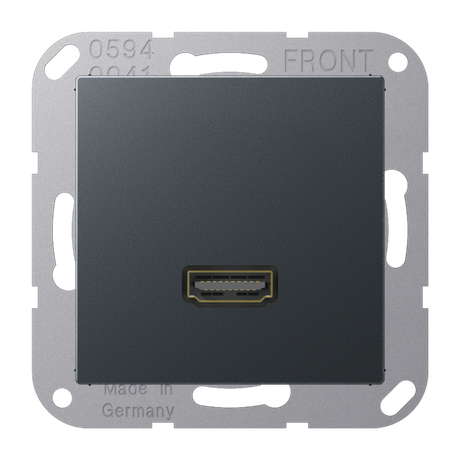 Плата HDMI антрацит матовый - MAA1112ANM JUNG